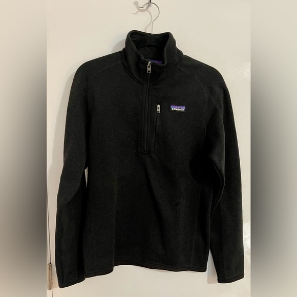 Patagonia, Better Sweater 1/4 Zip, Fleece pullover, medium/Small, Black - Picture 5 of 6